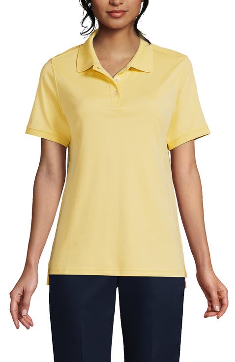 School Uniform  Short Sleeve Interlock Polo Shirt