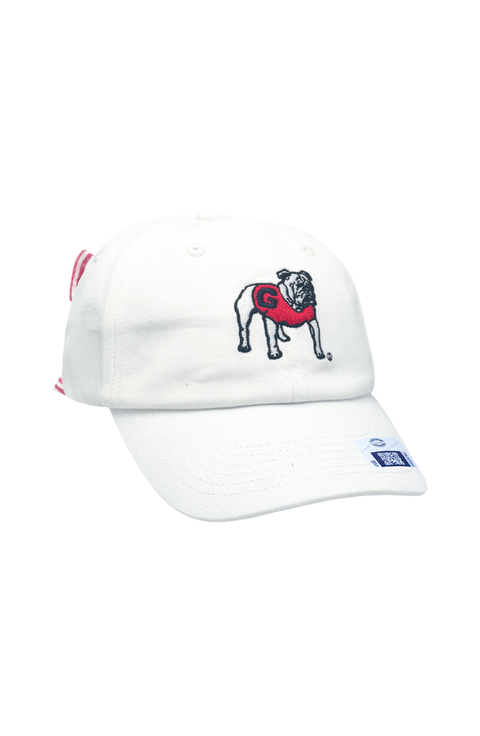 Georgia Bulldogs Bow Baseball Hat (Toddler, Little Kid & Big Kid)
