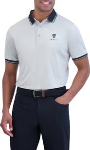 Ben Sherman Checker Rib Air Piquè Golf Polo