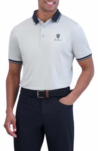 Ben Sherman Checker Rib Air Piquè Golf Polo