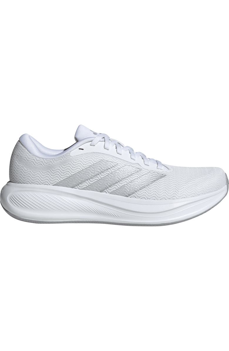 adidas Response Runner 2 Running Shoe, Alternate, color, White/ Silver Met/ Halo Silver