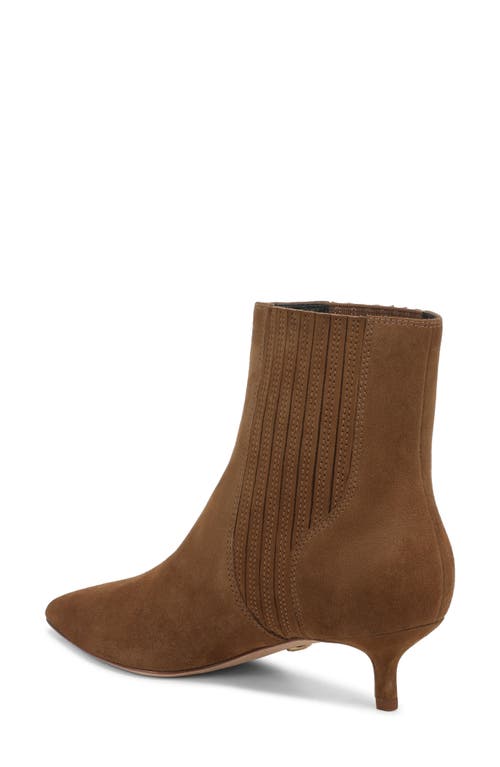 Veronica Beard Lisa Kitten Heel Bootie In Brown
