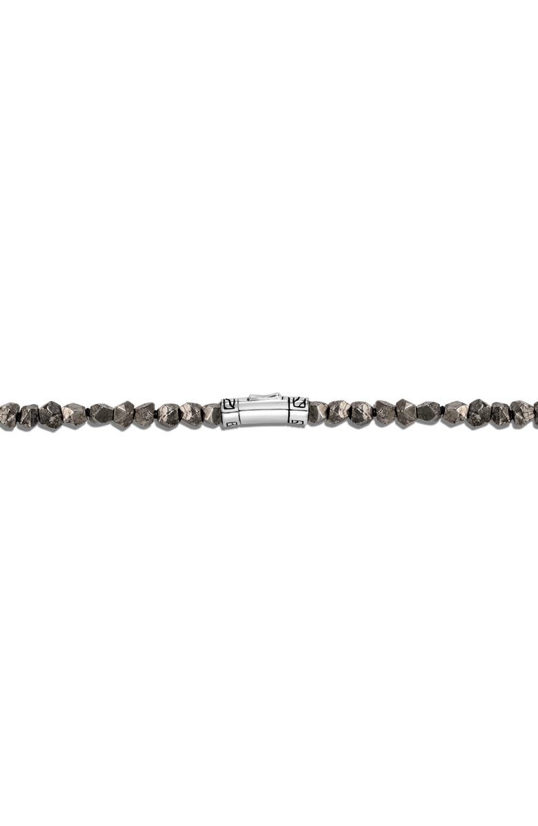 John Hardy Men's Classic Chain 4mm Pyrite Bracelet, Alternate, color, 