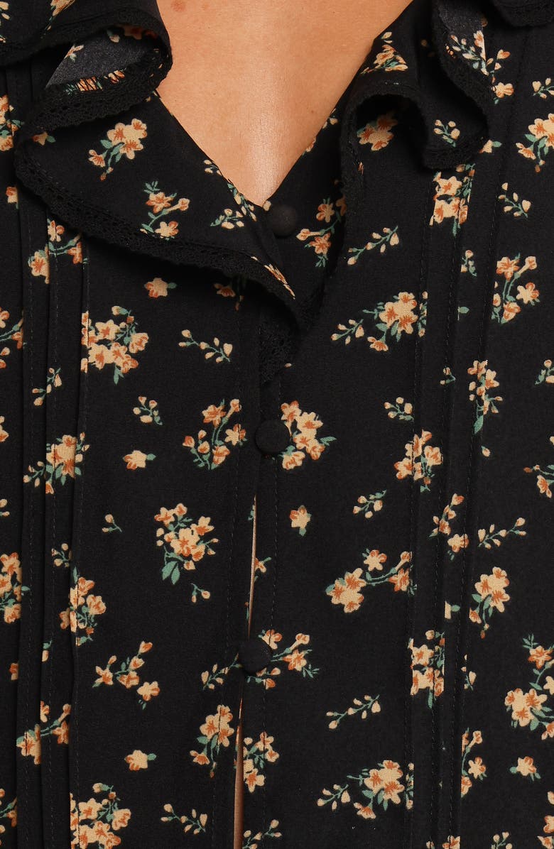 Petal & Pup Polli Floral Ruffle Top, Alternate, color, 