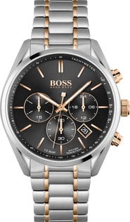 BOSS Champion Chronograph Bracelet Watch, 44mm