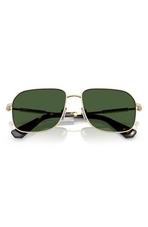 59mm Pilot Sunglasses