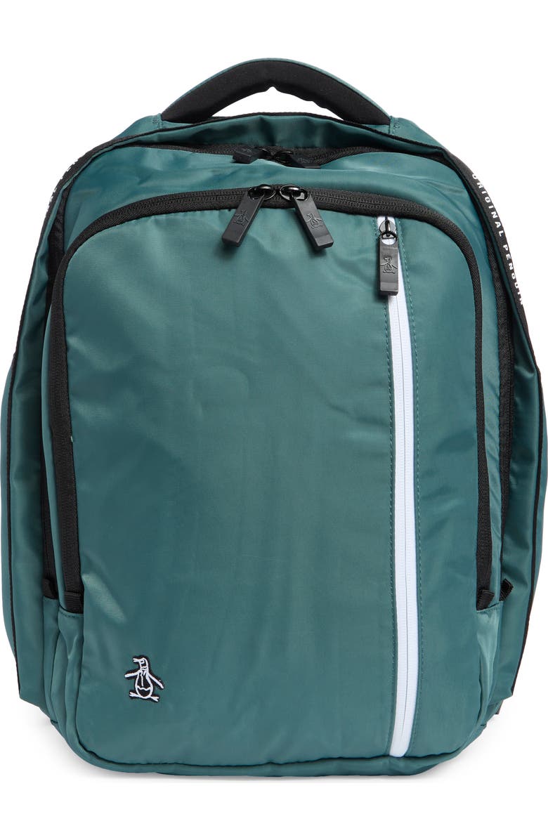 Original Penguin Soft Backpack, Main, color, Sea Pine