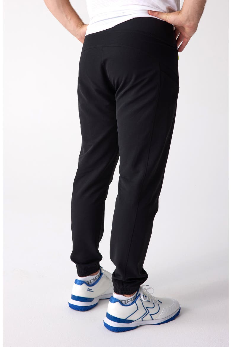Men's Courtside Track Pants, Alternate, color, Black