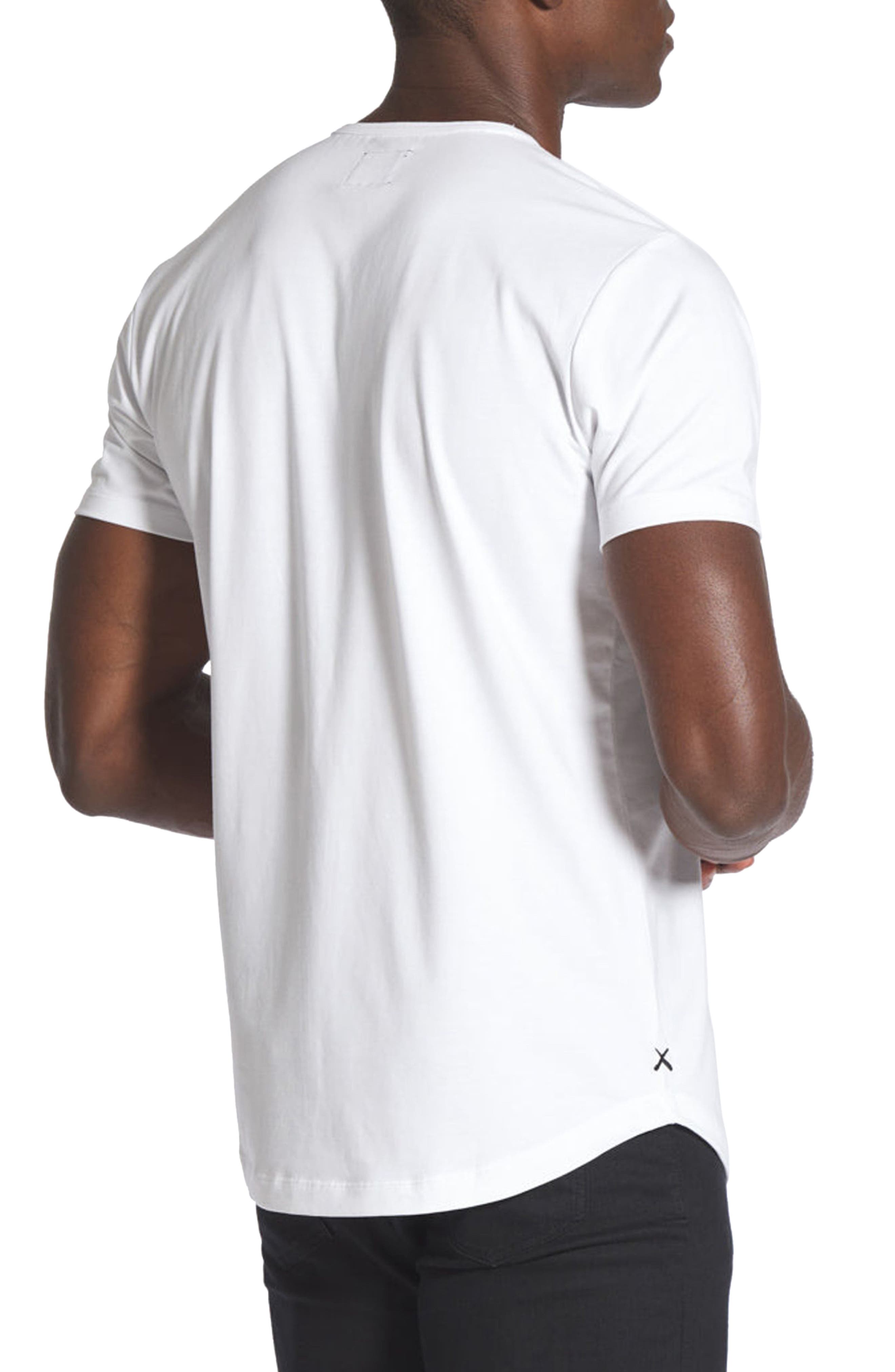 AO Curve Hem Cotton Blend T-Shirt - image 4