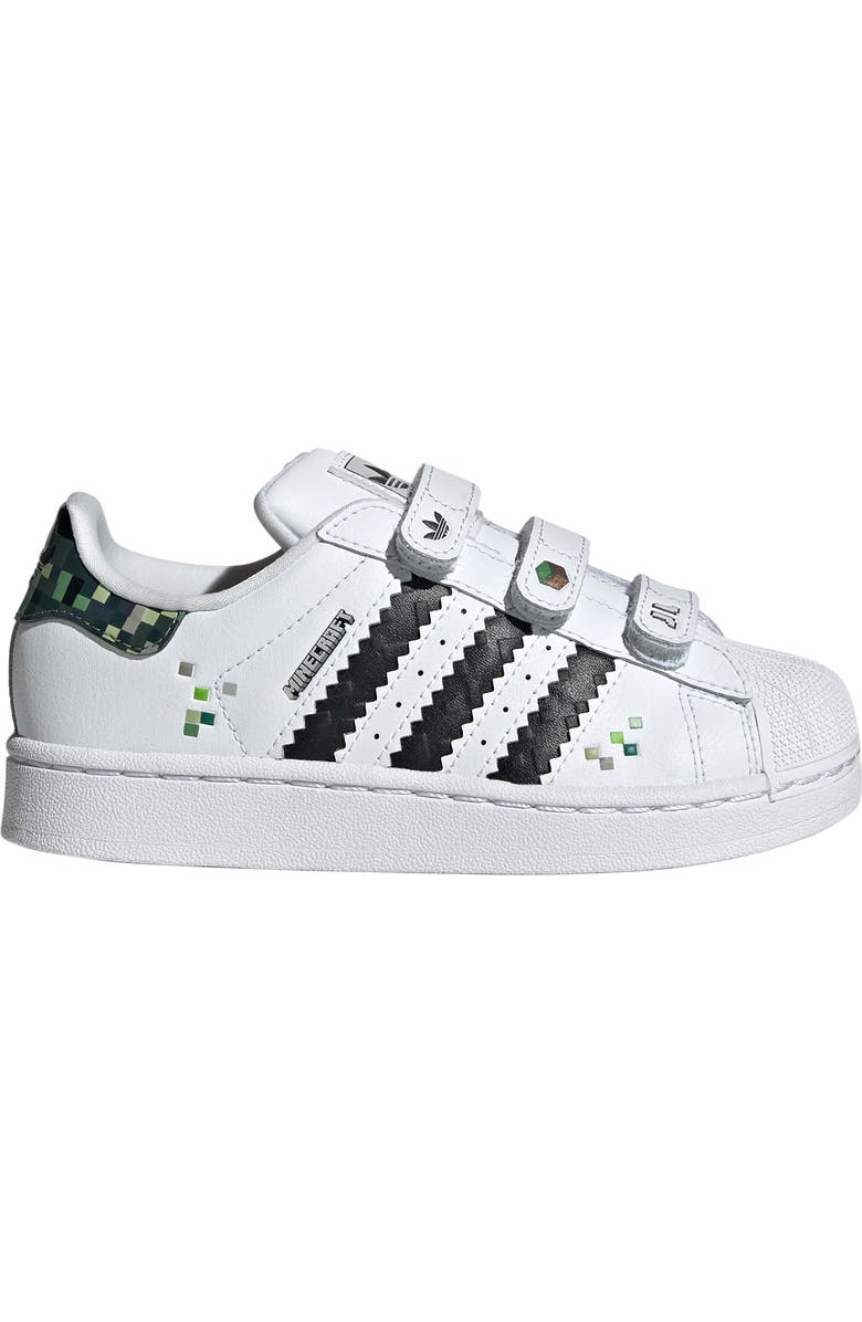 adidas x Minecraft Kids' Superstar II Sneaker, Alternate, color,