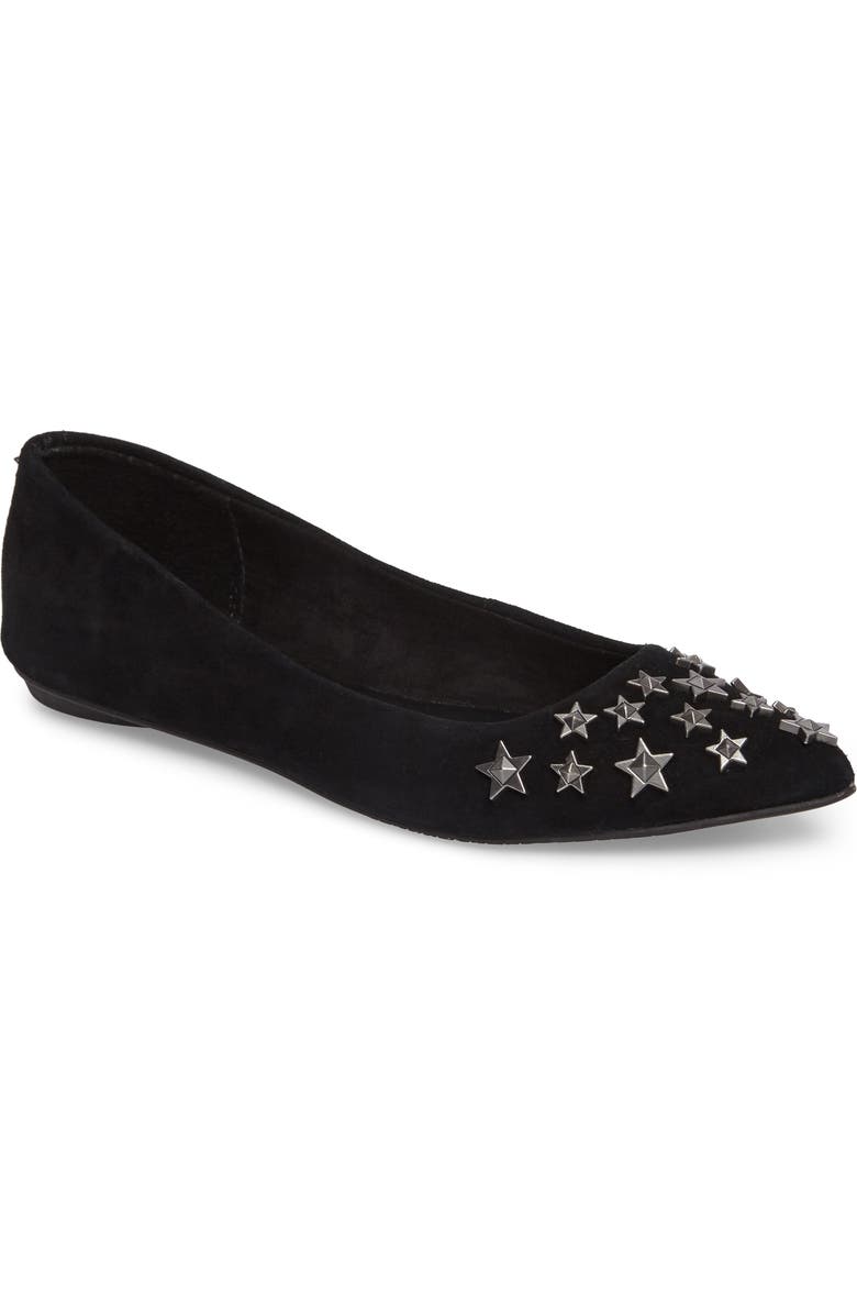 BP. Stella Pointy Toe Flat, Main, color,