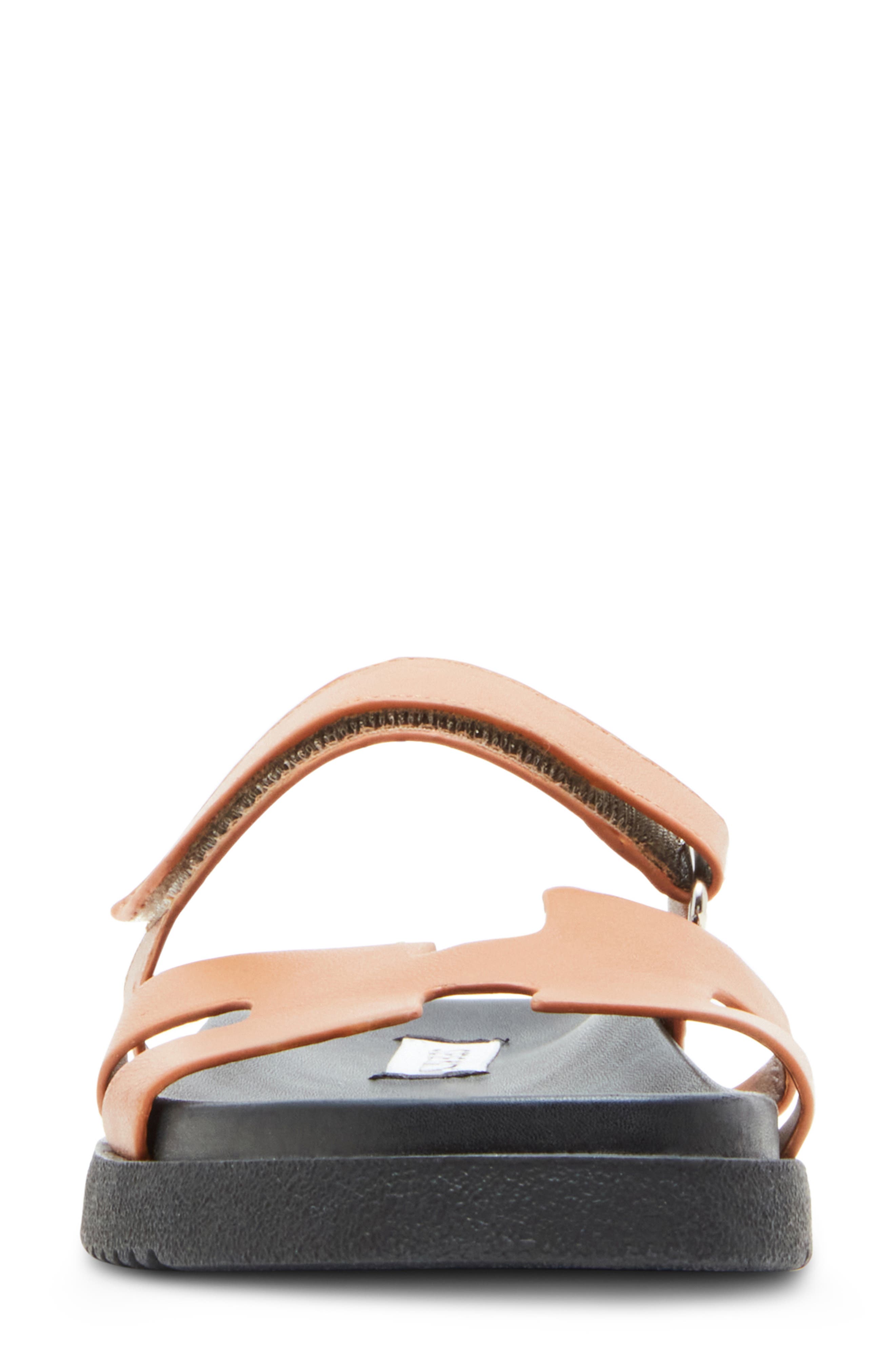 Mayhem Slide Sandal, Alternate, color, COGNAC LEATHER