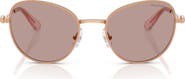 Swarovski 54mm Round Sunglasses
