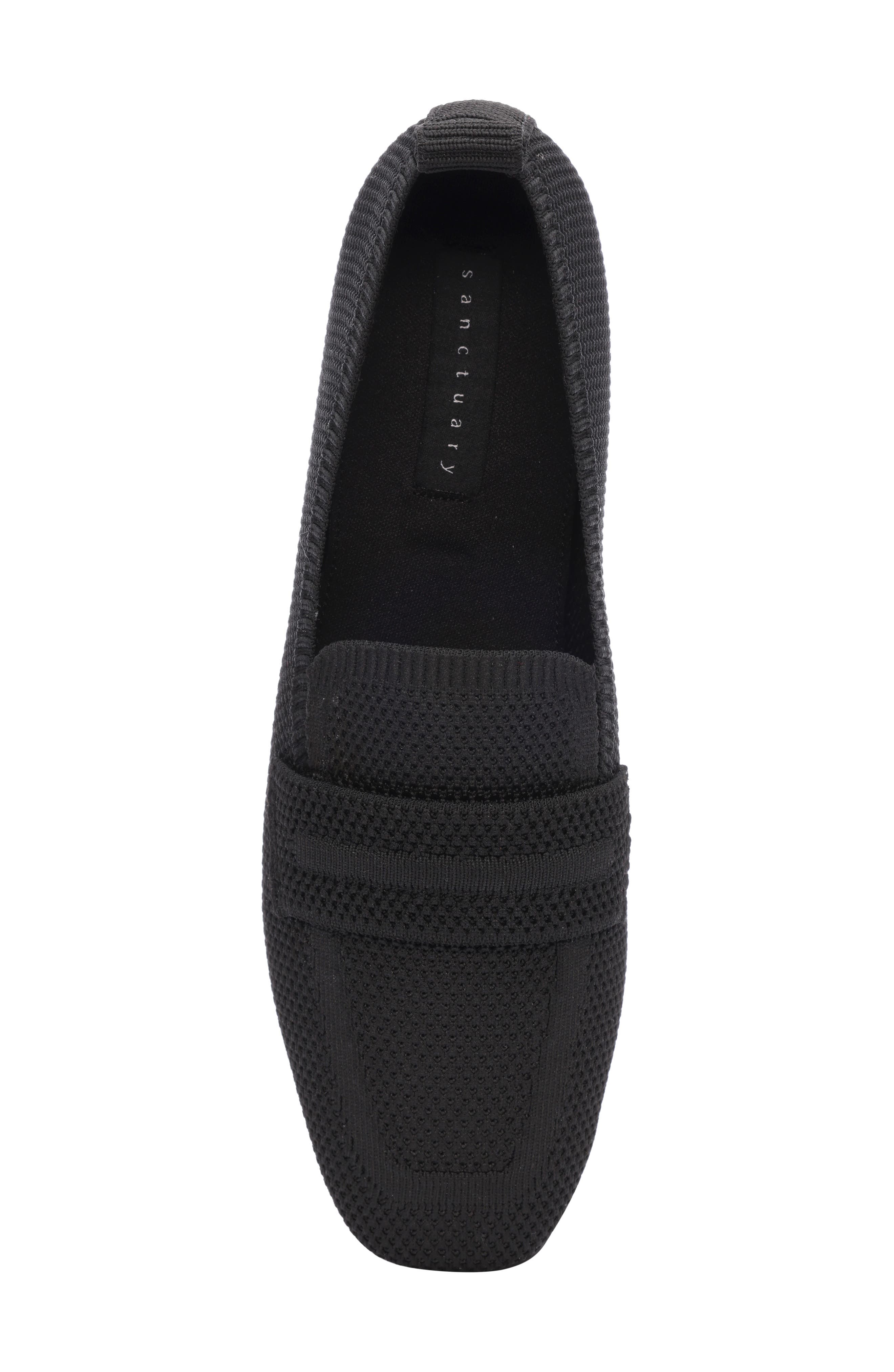 Sanctuary Blast Knit Loafer, Alternate, color, Black