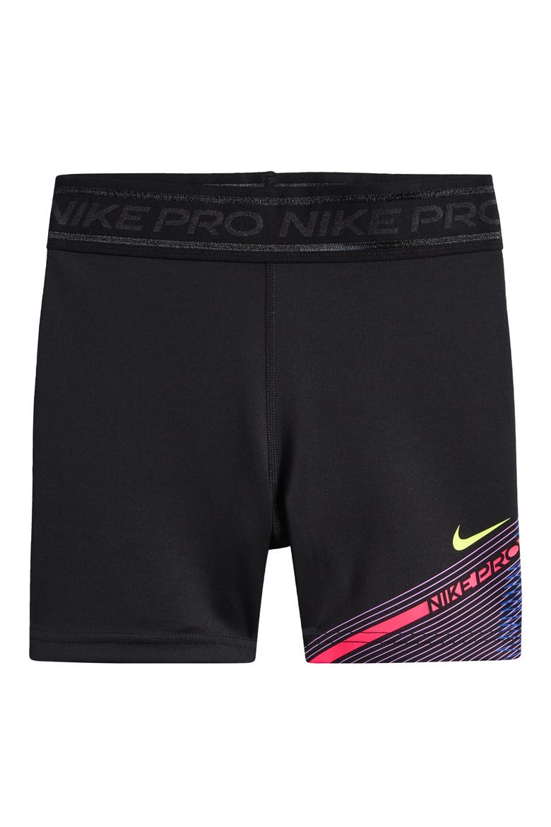 Kids' Pro Dri-FIT Shorts, Main, color, BLACK