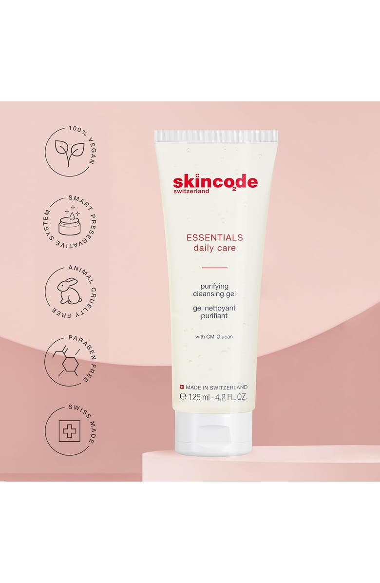 Skincode Purifying Cleansing Gel 4.2oz, Alternate, color, NO COLOR