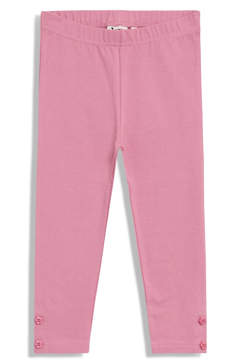 JOJO MAMAN BEBE Kids' 2-Pack Assorted Leggings Set, Alternate, color, Pink