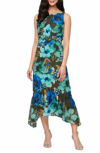 SL FASHIONS Sleeveless Midi Dress