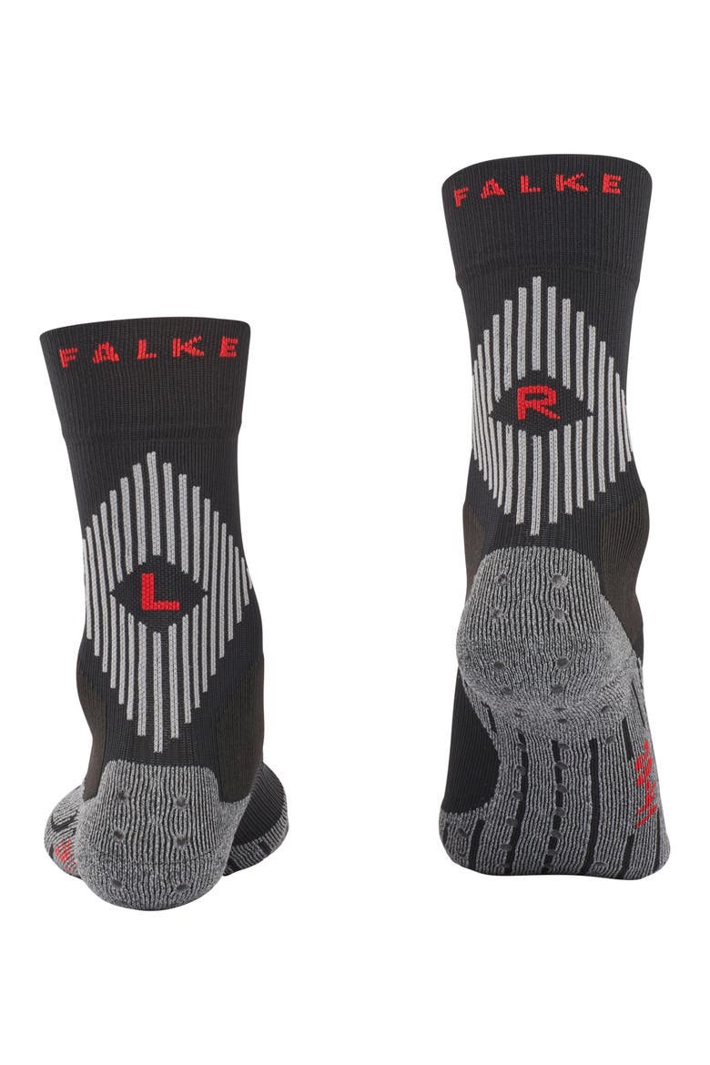 4 Grip Stabilizing Athletic Socks, Alternate, color, Black