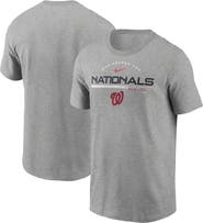 Nike Men's Nike Heather Gray Washington Nationals Team Engineered Performance T-Shirt