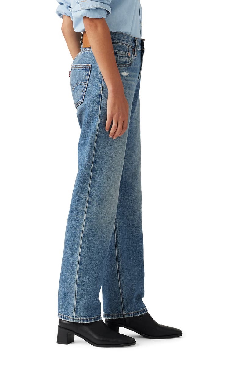 Levi's<sup>®</sup> 501<sup>®</sup> '90s High Waist Straight Leg Jeans, Alternate, color, Verified Vintage