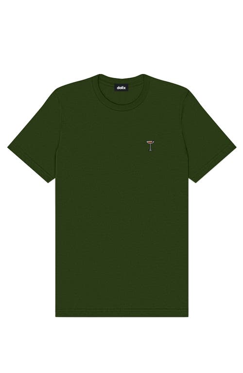 DALIX DALIX MENS ESPRESSO MARTINI MIDWEIGHT TEE 