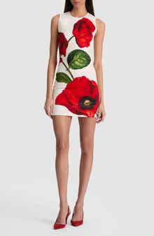 Wynell Floral Scuba Knit Minidress