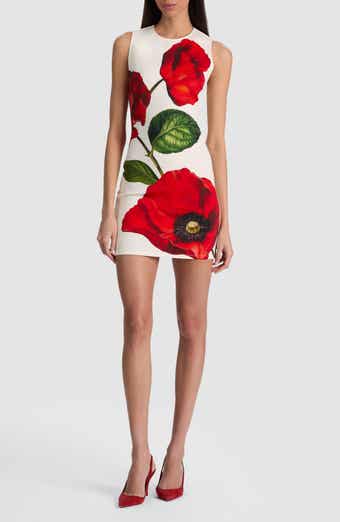 Wynell Floral Scuba Knit Minidress