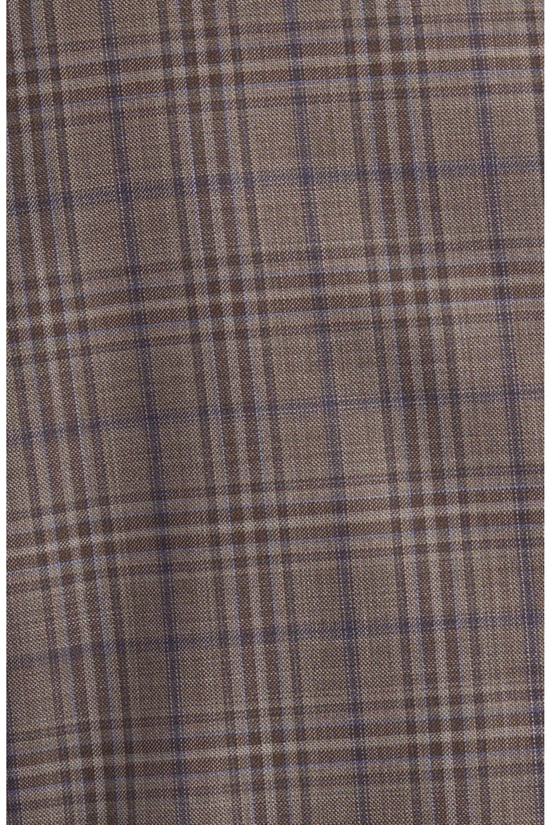 Hutson Plaid Virgin Wool Sport Coat, Alternate, color, LIGHT BEIGE