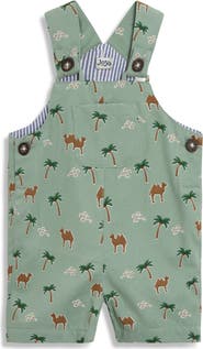 JOJO MAMAN BEBE Cotton Twill Overalls