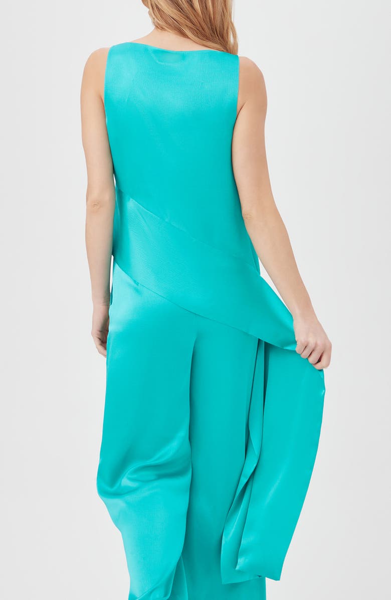 Trina Turk Makay Sleeveless Top, Alternate, color, Oceano