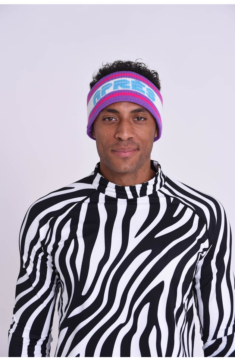 OOSC Après Headband - Purple, Pink & Blue, Main, color, Purple, Pink & Blue