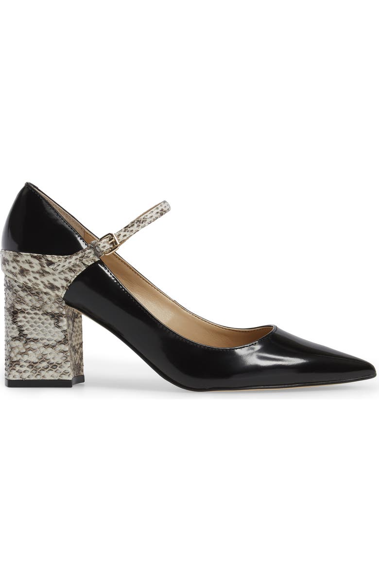 Marc Fisher LTD Zullys Snake Embossed Mary Jane Pump, Alternate, color,