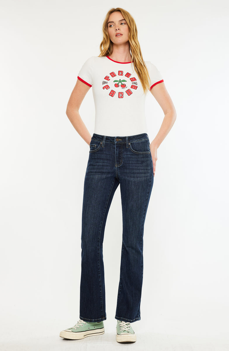 KanCan Illya Mid Rise Bootcut Jeans, Alternate, color, 