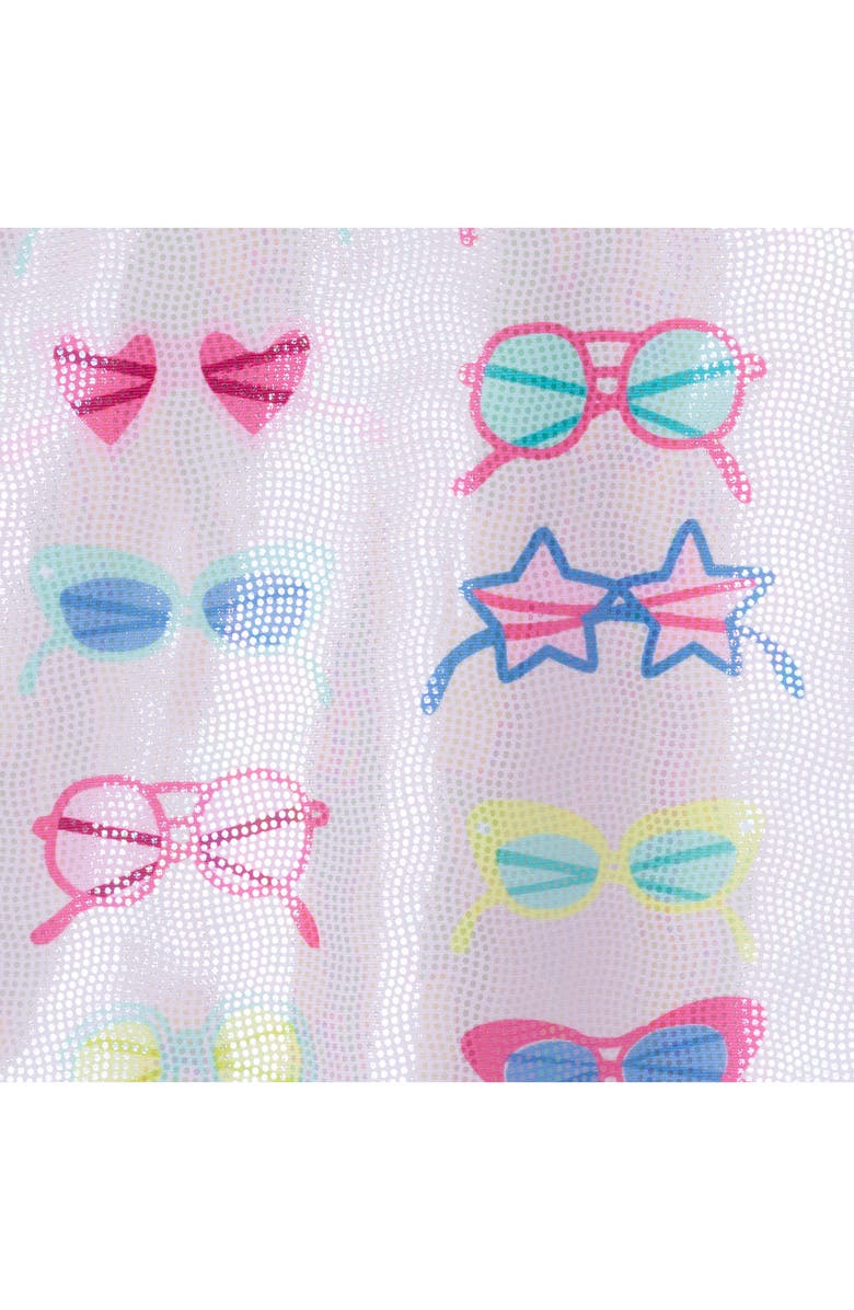 Andy & Evan Long Sleeve One-Piece Rashguard Swimsuit & Bucket Hat Set, Alternate, color, Pink