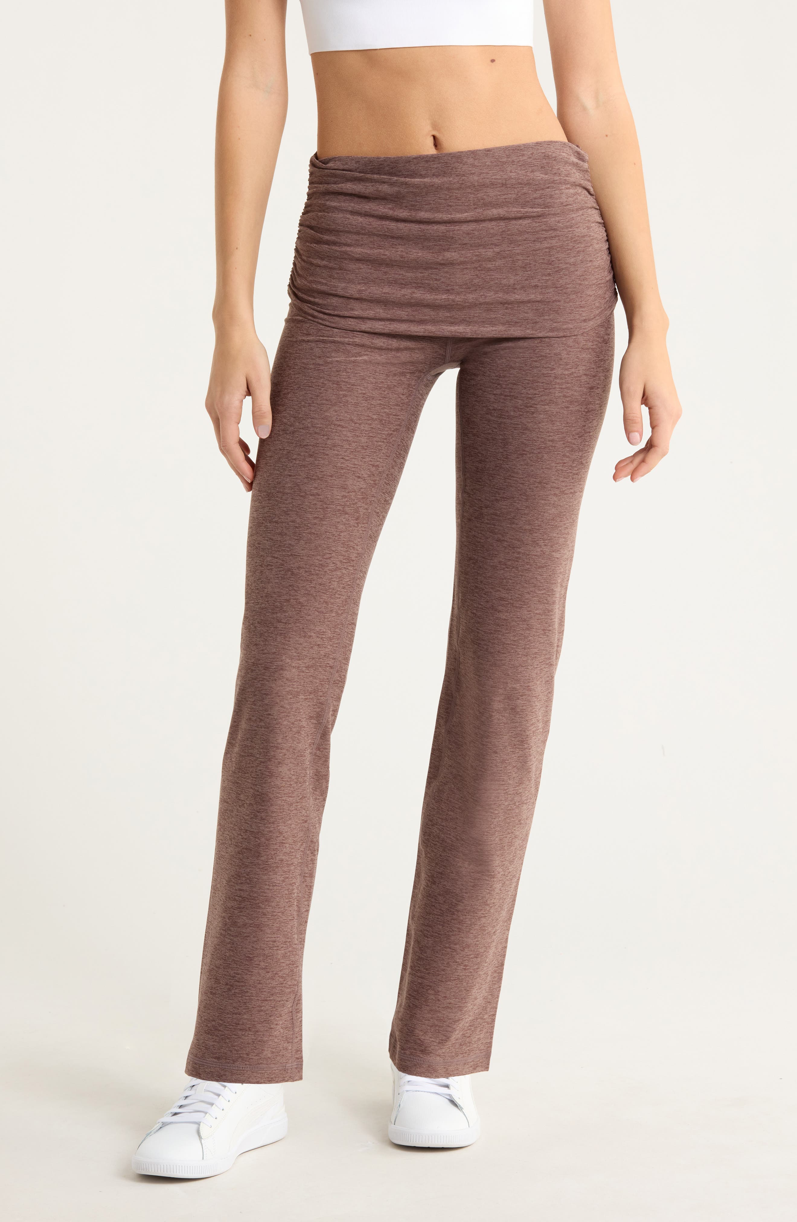 Zella Renew Foldover Straight Leg Pants