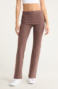 Zella Renew Foldover Straight Leg Pants