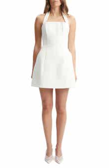 Bardot Nevelle Hourglass Halter Minidress