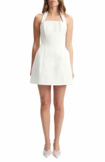 Bardot Nevelle Hourglass Halter Minidress