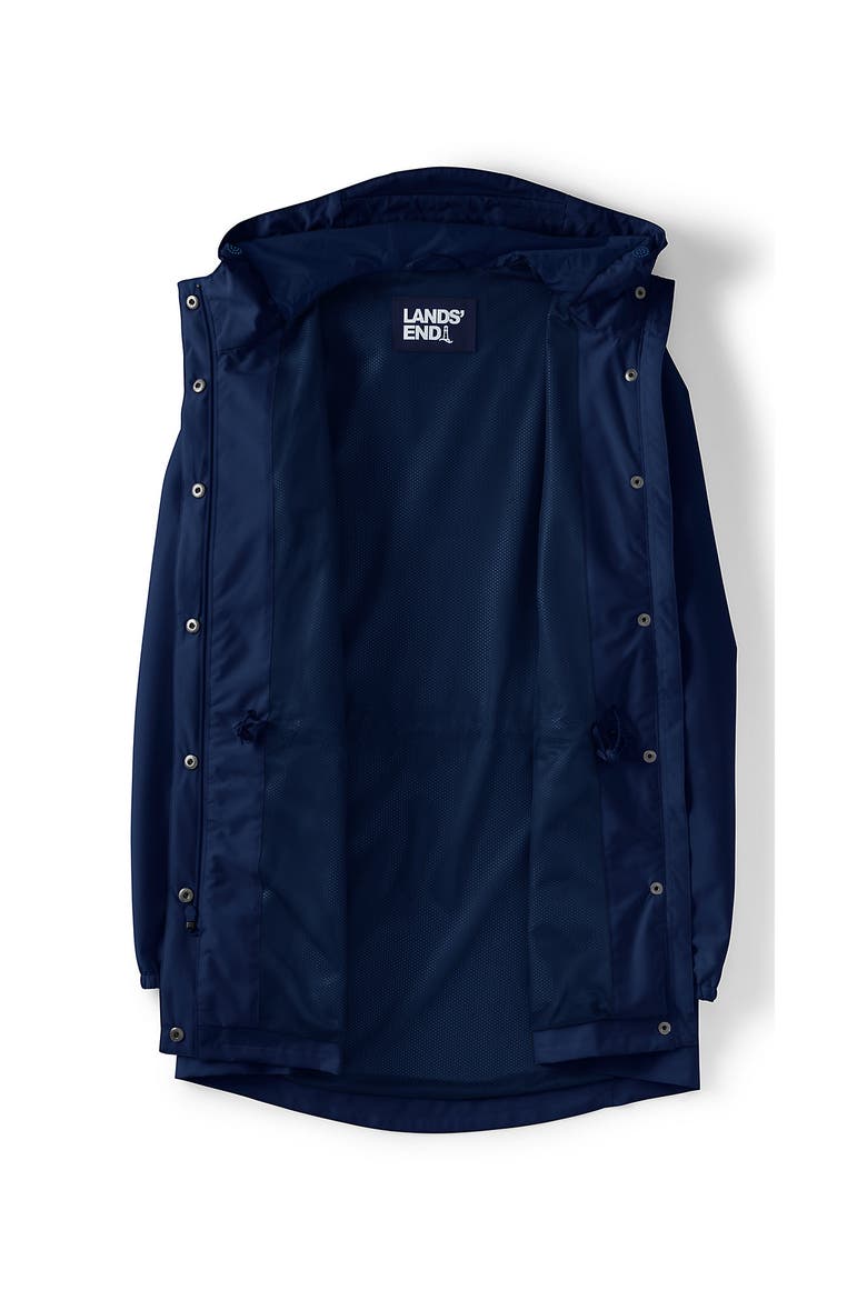 Squall Packable Waterproof Raincoat, Alternate, color, Deep Sea Navy