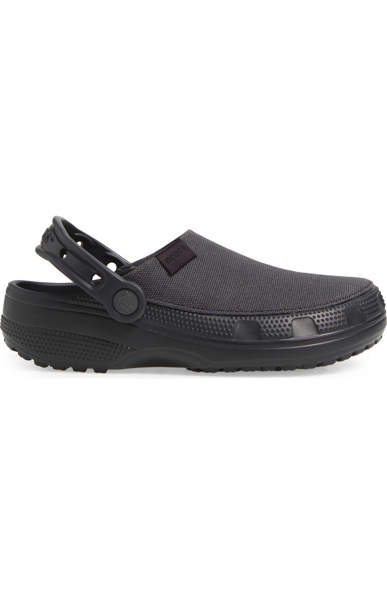 CROCS Classic Crafted Clog, Alternate, color, Black Sand
