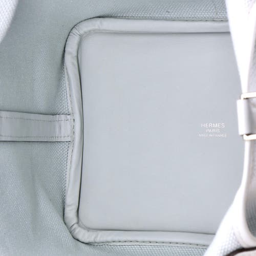 Pre-owned Hermes Hermes Cargo Picotin Lock Bag Canvas And Swift Pm