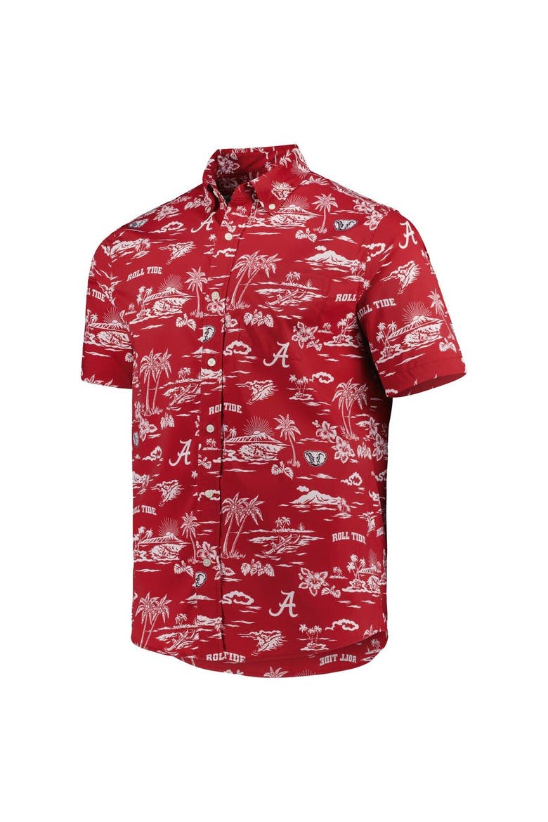 Men's Reyn Spooner Crimson Alabama Crimson Tide Classic Button-Down Shirt, Alternate, color, Crimson