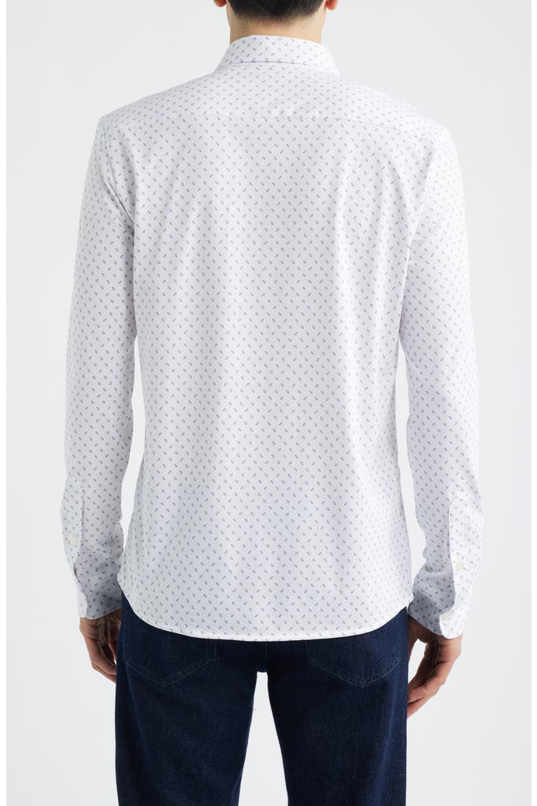 Roan Slim Fit Button-Up Shirt, Alternate, color, LIGHT PURPLE