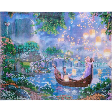Disney Dreams Diamond Art Rapunzel Lantern Scene Gem Kit