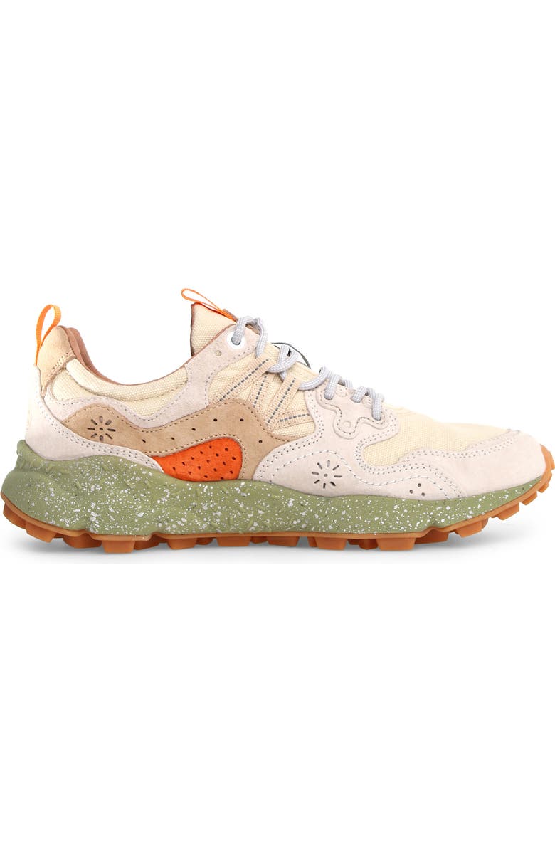 Flower MOUNTAIN Yamano Uni Sneaker, Alternate, color, White