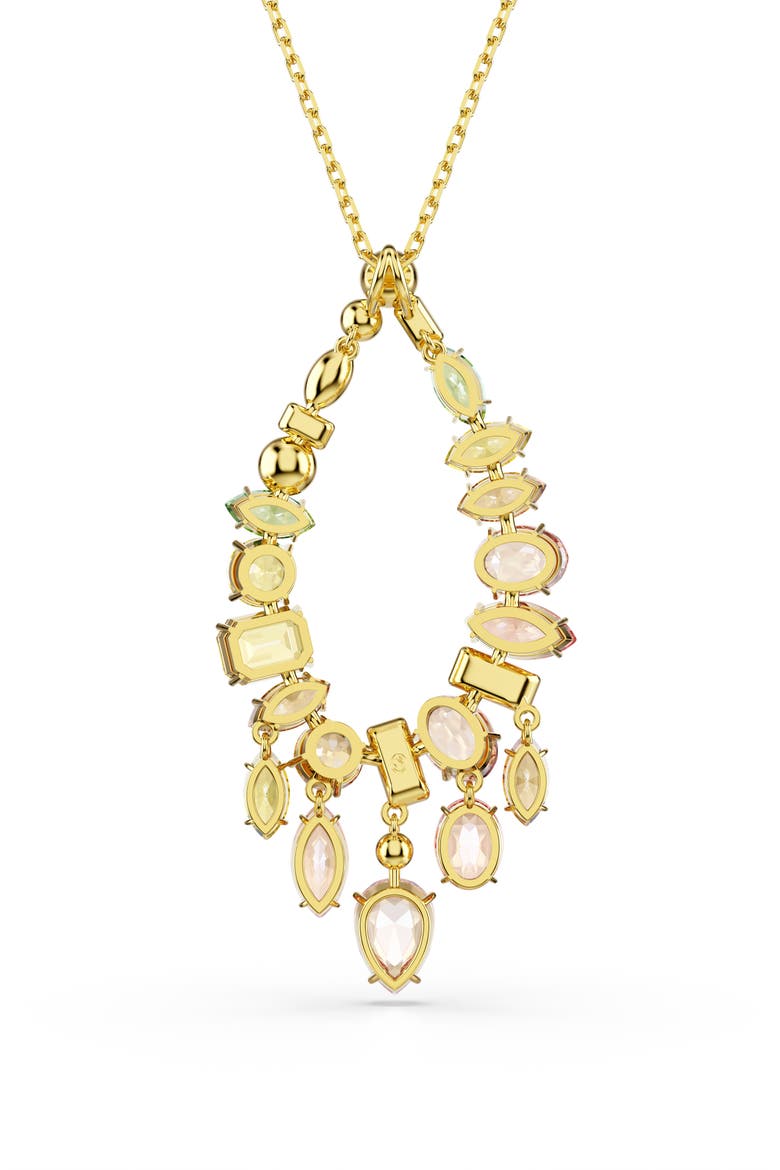 Gema Crystal Charm Pendant Necklace, Alternate, color, GOLD/ MULTI