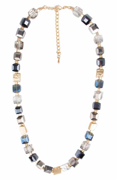 SAACHI Glass Beaded Necklace