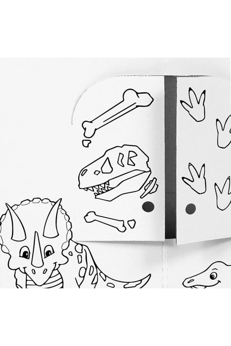 Dinosaur House Kids Art & Craft kit, Alternate, color, Multicolored