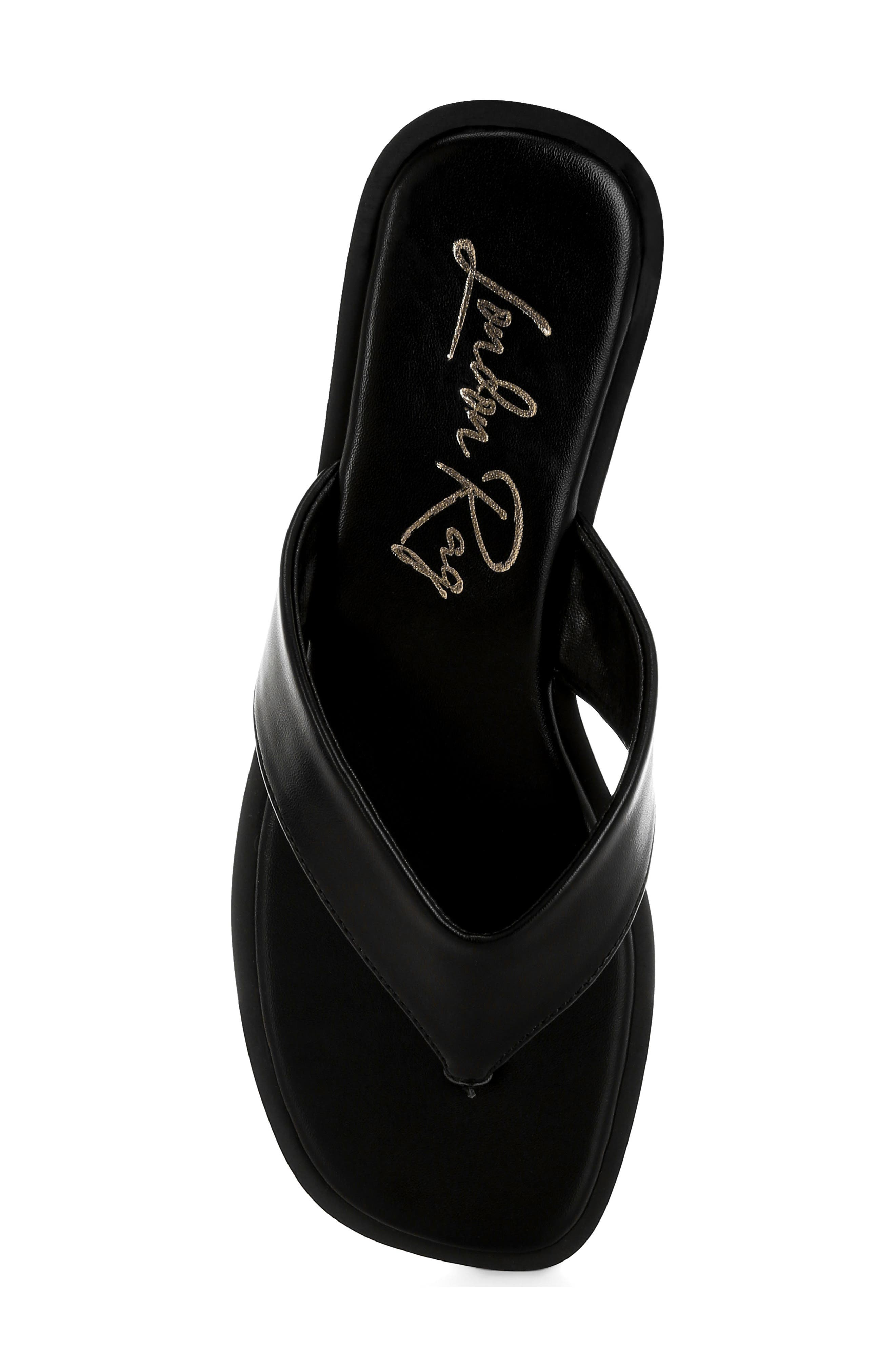 LONDON RAG Perrys Flip Flop, Alternate, color, Black